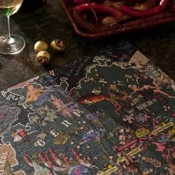 Water & Wines Puzzel Duitsland Wijn - Wijnkaart Duitse Wijngebieden - Legpuzzel - 1000 Stukjes -Exporteren puzzels winkel 550x471 5