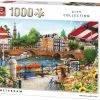 King Puzzel 1000 Stukjes (68 X 49 Cm) - Amsterdam - Legpuzzel Steden - Volwassenen