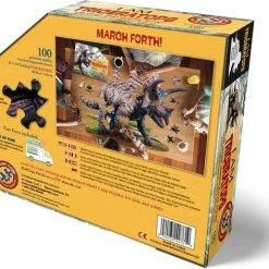 Madd Capp Legpuzzel Triceratops 84 Cm Karton Bruin 100-delig -Exporteren puzzels winkel 550x473 10