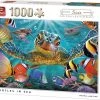 King Puzzel 1000 Stukjes (68 X 49 Cm) - Schildpad - Legpuzzel - Dieren