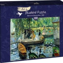 Art By BlueBird Renoir - La Grenouill Re, 1869 (1000 Stukjes, Kunst Puzzel)