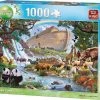 Trixie King Puzzel 1000 Stukjes (68 X 49 Cm) - Ark Van Noah - Legpuzzel Dieren