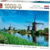 KING PUZZEL LANDSCHAP Puzzel WINDMOLENS, KINDERDIJK, NEDERLANDS 1000 STUKJES
