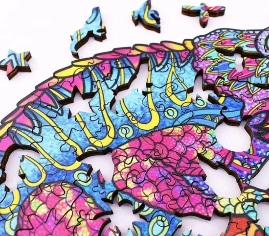 Jigsaw Mystery Chameleon 037 A3 |Legpuzzel Kameleon | Houten Puzzel | 200 Stukjes | Dierenpuzzel| Meer Dan 50 Verschillende Modellen 3 Jigsaw Mystery Chameleon 037 A3 |Legpuzzel Kameleon | Houten Puzzel | 200 Stukjes | Dierenpuzzel| Meer Dan 50 Verschillende Modellen - Afbeelding 3