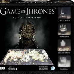 "Game Of Thrones - Puzzle ""4D Cityscape"" De Westeros !*" -Exporteren puzzels winkel 550x485 1