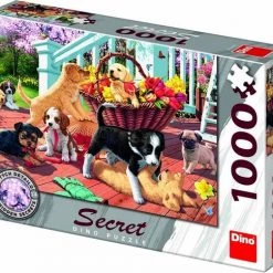 Dino Toys Puzzel Met Geheimen Honden: 1000 Stukjes