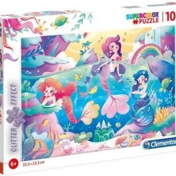 Clementoni Legpuzzel Under The Sea Glitter Meisjes 104 Stukjes -Exporteren puzzels winkel 550x485