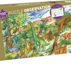 Djeco Dinosaurussen - 100 Stukjes -Exporteren puzzels winkel 550x488 1