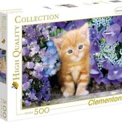 Clementoni Legpuzzel High Quality Collection - Katje 500 Stukjes -Exporteren puzzels winkel 550x488 2