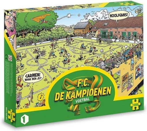 FC De Kampioenen F.C. De Kampioenen Voetbal Puzzel -Exporteren puzzels winkel 550x490 2