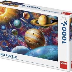 Dino Toys Dino Legpuzzel Planeten 1000 Stukjes Voor Volwassenen En Kinderen