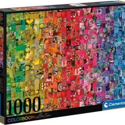 Clementoni Puzzels Voor Volwassenen - Collage Colorboom, Puzzel 1000 Stukjes, 10-99 Jaar - 39595