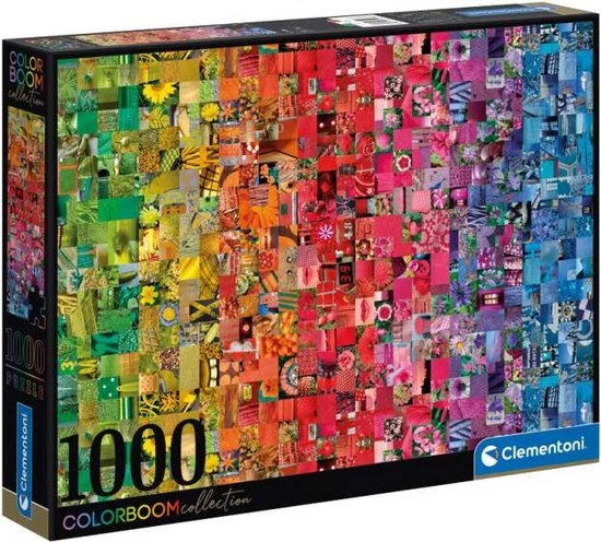 Clementoni Puzzels Voor Volwassenen - Collage Colorboom, Puzzel 1000 Stukjes, 10-99 Jaar - 39595 1 Clementoni Puzzels Voor Volwassenen - Collage Colorboom, Puzzel 1000 Stukjes, 10-99 Jaar - 39595