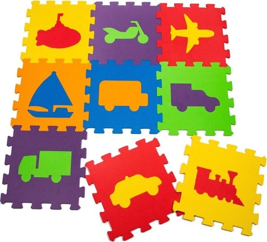 Matrax Puzzelmat - Vloermat - Speelkleed - Speelmat Foam - Foam Mat - 33x33cm 8 Matrax Puzzelmat - Vloermat - Speelkleed - Speelmat Foam - Foam Mat - 33x33cm - Afbeelding 8