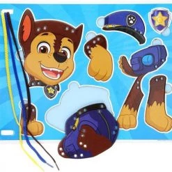 NICKOLODEON, Spin Masters Paw Patrol Rijgveter Puzzel Inclusief 6 Puzzelstukjes En 3 Gekleurde Veters - 3+ -Exporteren puzzels winkel 550x500