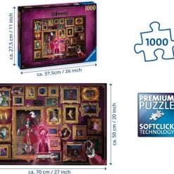 Ravensburger Puzzel Disney Villainous: Captain Hook - Legpuzzel - 1000 Stukjes 19 Ravensburger Puzzel Disney Villainous: Captain Hook - Legpuzzel - 1000 Stukjes -Exporteren puzzels winkel 550x503 2