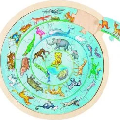 Goki Puzzel: Dierencirkel 27-delig
