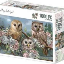 Find IT Jigsaw Puzzel 1000 Pc - Amy Design - Romantic Owls