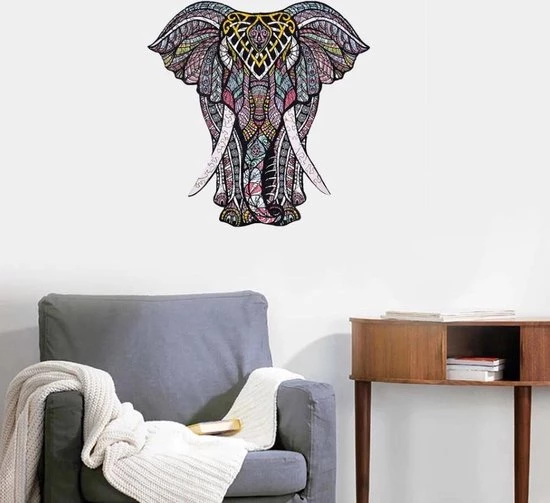 Mystery Elephant 019 A3 | Legpuzzel Olifant |houten Puzzel | 173 Stukjes | Jigsaw Houten Dierenpuzzel| Meer Dan 50 Verschillende Modellen 3 Mystery Elephant 019 A3 | Legpuzzel Olifant |houten Puzzel | 173 Stukjes | Jigsaw Houten Dierenpuzzel| Meer Dan 50 Verschillende Modellen - Afbeelding 3