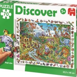 Jumbo Premium Collection Children Puzzle Discover: Safari 70 Pcs Legpuzzel 70 Stuk(s) Stripfiguren 7 Jumbo Premium Collection Children Puzzle Discover: Safari 70 Pcs Legpuzzel 70 Stuk(s) Stripfiguren -Exporteren puzzels winkel 550x504 5
