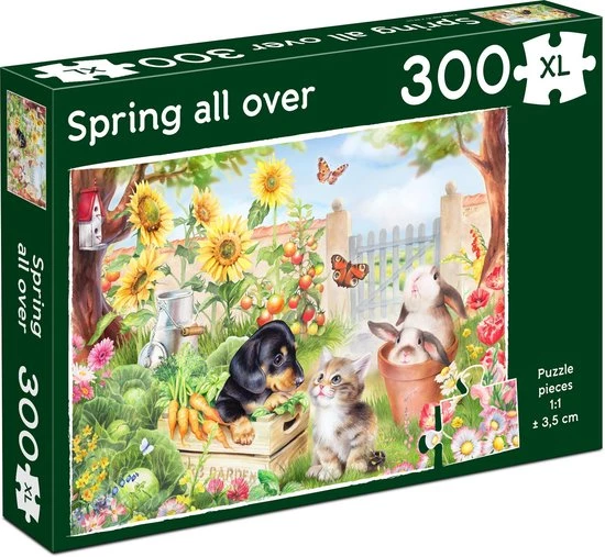 Tucker's Fun Factory XL Puzzel - Spring All Over (300 XL) 1 Tucker's Fun Factory XL Puzzel - Spring All Over (300 XL)