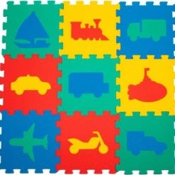 Matrax Puzzelmat - Vloermat - Speelkleed - Speelmat Foam - Foam Mat - 33x33cm -Exporteren puzzels winkel 550x524