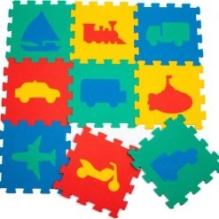 Matrax Puzzelmat - Vloermat - Speelkleed - Speelmat Foam - Foam Mat - 33x33cm -Exporteren puzzels winkel 550x525