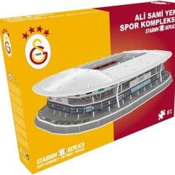 Pro-Lion Galatasaray Ali Sami Yen Stadium 3D Puzzel - 81 Stukjes