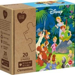 Clementoni Legpuzzel Disney Play For Future Junior 2 X 20 Stukjes