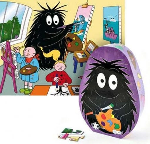 Barbo Toys Barbapapa Puzzel - Schilderen Met Barbabob - 36 Stukjes - Showdoos -Exporteren puzzels winkel 550x527