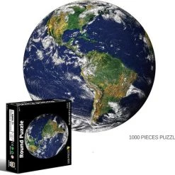 Pinshidai Ronde Puzzel - Aarde - 1000 Stukjes