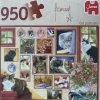 Jumbo 950 Stukjes Puzzel Francien Cat Portraits Kat Portret Premium Quality