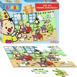 Bumba Puzzel - Dag Juf - 20 Stukken -Exporteren puzzels winkel 550x544 2