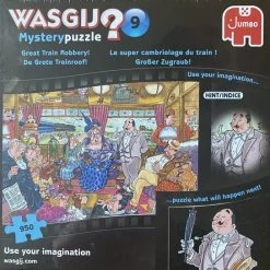 Jumbodiset Jumbo Wasgij 9 Mystery Puzzel De Grote Treinroof! - 950 Stukjes