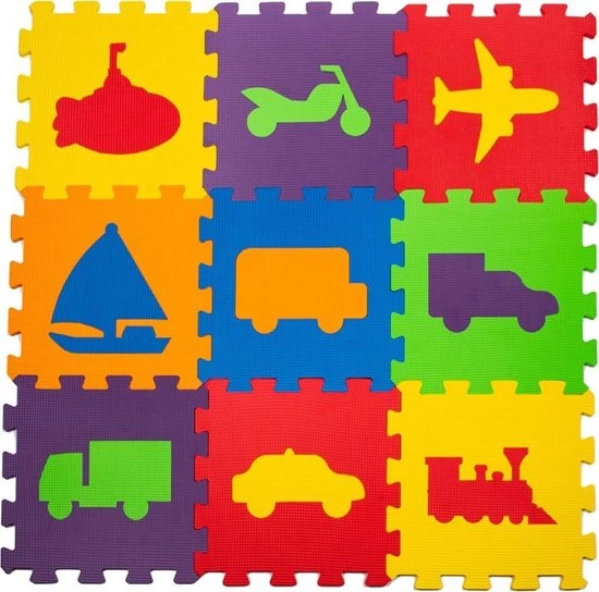 Matrax Puzzelmat - Vloermat - Speelkleed - Speelmat Foam - Foam Mat - 33x33cm 10 Matrax Puzzelmat - Vloermat - Speelkleed - Speelmat Foam - Foam Mat - 33x33cm - Afbeelding 10
