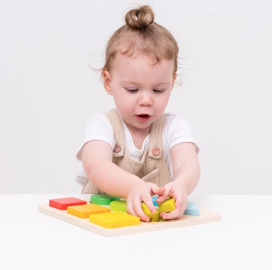 New Classic Toys Houten Geometrische Vormenpuzzel 7 New Classic Toys Houten Geometrische Vormenpuzzel - Afbeelding 7