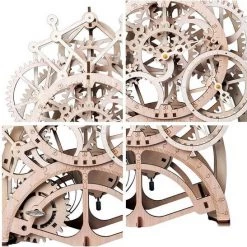 You-home.nl Houten 3D Puzzel Voor Volwassenen | Slingerklok | Pendulum Clock | Mechanisch | Educatief | Vrije Tijd | Robotime | Model Bouwpakket -Exporteren puzzels winkel 550x547 1