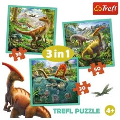 Trefl 3in1 Puzzel Dino's 20-50 Stukjes -Exporteren puzzels winkel 550x547 8