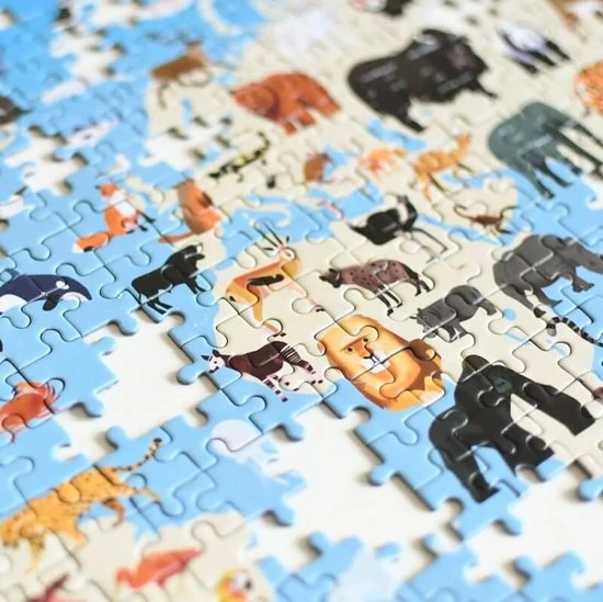 Poppik Puzzel - Dieren Van De Wereld - 500 Stukjes - Vanaf 7 Jaar - Educatief 4 Poppik Puzzel - Dieren Van De Wereld - 500 Stukjes - Vanaf 7 Jaar - Educatief - Afbeelding 4