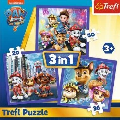 Trefl Paw Patrol 3-in-1 Puzzel - 20/36/50 Stukjes -Exporteren puzzels winkel 550x549 15