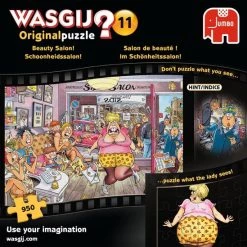 Wasgij Original 11 Schoonheidssalon Puzzel - 950 Stukjes -Exporteren puzzels winkel 550x549 5