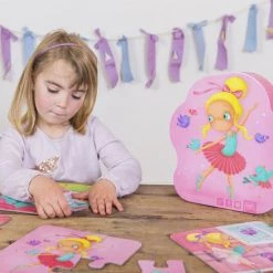 Eurekakids Puzzel 4 In 1 Ballerina - Vier Kinderpuzzels In Mooie Doos -Exporteren puzzels winkel 550x550 11