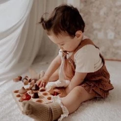 Sew Heart Felt L And Wood Set Paddenstoelen En Kabouters | Houten Speelgoed - Speelgoed - Paddenstoelen - Kabouters - Fantasie - Natuur - Handgemaakt - Peuter - Jongen - Meisje - Open Einde Speelgoed - Spelen Maar - Cadeau - Kleurrijk -Exporteren puzzels winkel 550x550 19