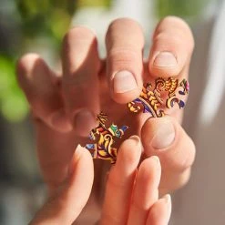 UNIDRAGON Houten Puzzel Mandala - Onuitputtelijke Overvloed - 700 Stukjes - Royal Size 45x45 Cm -Exporteren puzzels winkel 550x550 191