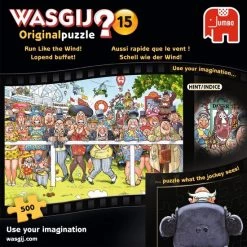 Wasgij Original 15 Lopend Buffet! Puzzel - 500 Stukjes -Exporteren puzzels winkel 550x550 217