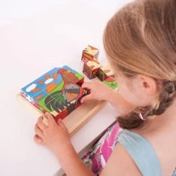 Bigjigs Farm Cube Puzzle -Exporteren puzzels winkel 550x550 27