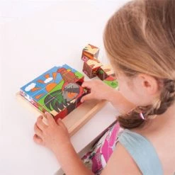 Bigjigs Farm Cube Puzzle -Exporteren puzzels winkel 550x550 28