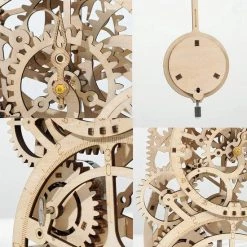 You-home.nl Houten 3D Puzzel Voor Volwassenen | Slingerklok | Pendulum Clock | Mechanisch | Educatief | Vrije Tijd | Robotime | Model Bouwpakket -Exporteren puzzels winkel 550x550 50