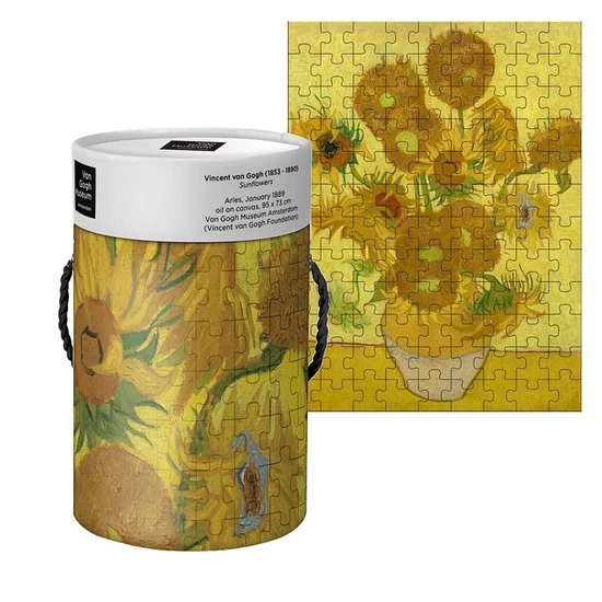 Van Gogh Museum Van Gogh Puzzel Amandelbloesem Zonnebloemen Slaapkamer Pakket 2 Van Gogh Museum Van Gogh Puzzel Amandelbloesem Zonnebloemen Slaapkamer Pakket - Afbeelding 2