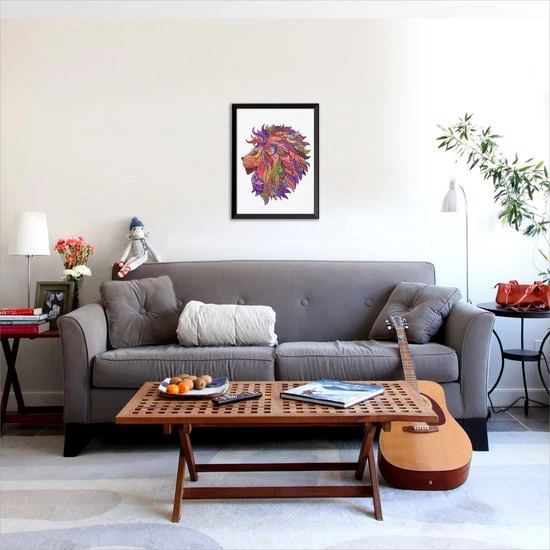 ACROPAQ Houten Puzzel Leeuw - 200 Stukjes, A3 Formaat 420 X 297 Mm, Puzzel Voor Kinderen En Volwassenen 5 ACROPAQ Houten Puzzel Leeuw - 200 Stukjes, A3 Formaat 420 X 297 Mm, Puzzel Voor Kinderen En Volwassenen - Afbeelding 5